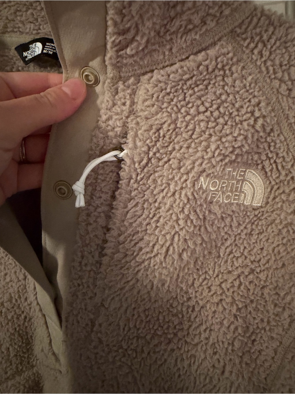 The North Face Sherpa Jacket - Taupe Beige - Picture 2 of 5
